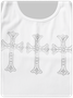 Street White Cross Top Tank Top & Cami