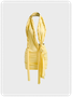 Y2k Asymmetrical design Cropped Dress Mini Dress