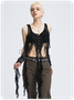 Y2k Black Top Tank Top & Cami