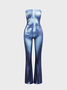 【Final Sale】Human Body Sleeveless Jumpsuit