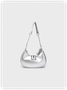 PU Color Block Shoulder Bag