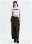 Y2K Crew Neck Tight Text Letters T-Shirt
