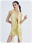 Y2k Asymmetrical design Cropped Dress Mini Dress