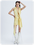 Y2k Asymmetrical design Cropped Dress Mini Dress