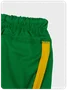 Jersey Jamaica Color Block Shorts