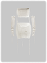 Hollow Out Knitted Plain Top With Skirt Two-Piece Set