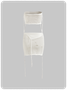 Hollow Out Knitted Plain Top With Skirt Two-Piece Set