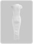 Half Turtleneck Plain Short Sleeve Maxi Dress