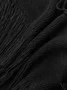 Tassel Details Side Slit Sleeveless Maxi Sweater Dress