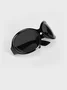 Plastic Oval Frame Plain Sunglasses