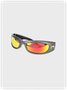 Plastic Sunglasses Color Block Glasses