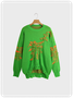 Knitted Hollow Out Long Sleeve Sweater