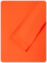 Square Neck Plain Long Sleeve Short Dress
