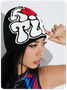 Beanie Text Letters Hat
