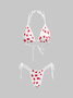 Cherry Halter Bikini Set