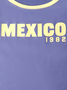 Mexico Text Letters Cami Top