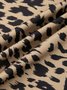 leopard Spaghetti Leopard Sleeveless Maxi Dress