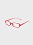 Plastic Acrylic Frame Plain Glasses & Eyewear Accessory