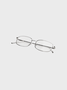 Metal Metal Frame Plain Glasses & Eyewear Accessory