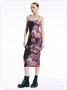 Multicolor Dress Midi Dress