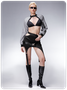 Street Gray 3M Buckle Top Outwear