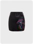【Clearance Sale】Casual Black / Bottom Skirt