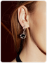 Street Black Accessory Earrings