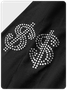 Edgy Black Accessory Gloves