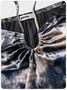 【Clearance Sale】Preppy1 Multicolor Tie-Up Velvet Bottom Pants