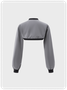 Street Gray 3M Buckle Top Outwear
