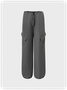 Street Gray Pockets Bottom Pants