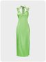 【Clearance Sale】Casual Green Dress Midi Dress
