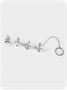 Edgy Silver Accessory Rings