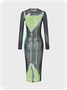 Green Dress Midi Dress
