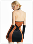 【Final Sale】Orange Dress Mini Dress