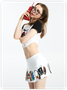 【Final Sale】Y2K White Top T-Shirt