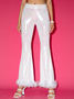 【Final Sale】Y2K White Glitter Sherpa Bottom Pants