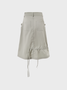 【Final Sale】Street Gray Bottom Skirt