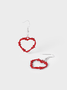 Y2K Red Accessory Earrings