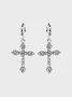 Street Silver Accessory Earrings