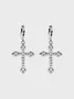 Street Silver Accessory Earrings