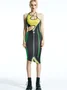 【Final Sale】Green Dress Mini Dress