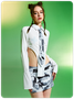 Y2K White Top Blouse