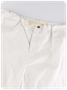 Street Black Cargo Drawstring Bottom Pants