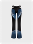 Activewear Street Blue Asymmetrical design Bottom Pants