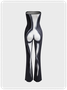 Edgy Multicolor Body print Tube Jumpsuit
