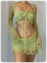 Y2k Camel Two-Piece Set