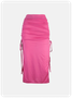 Plain Y2K Tight Skirt