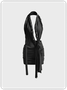 Y2k Asymmetrical design Cropped Dress Mini Dress