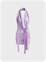 Y2k Asymmetrical design Cropped Dress Mini Dress